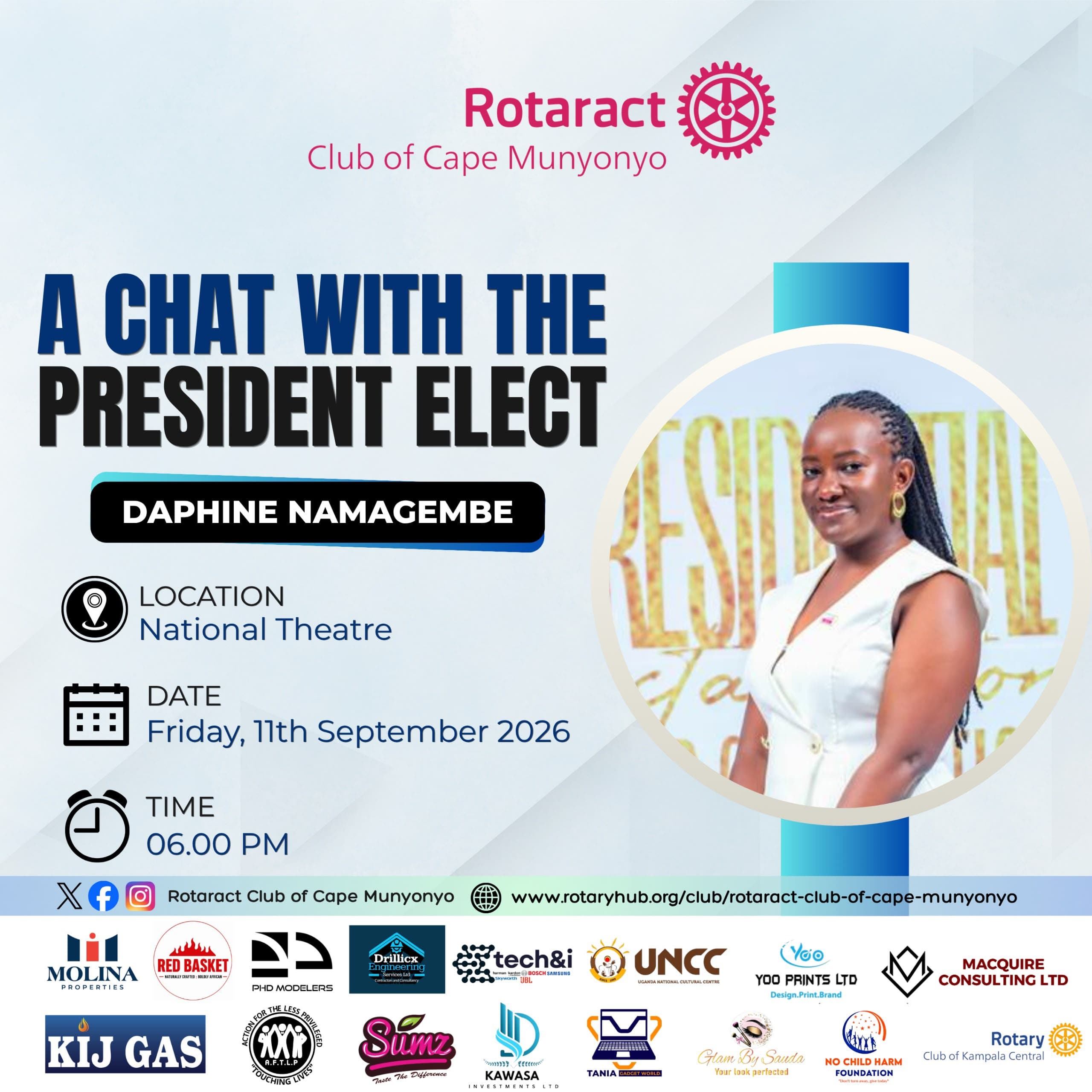 A CHAT WITH THE PRESIDENT ELECT! ✨
